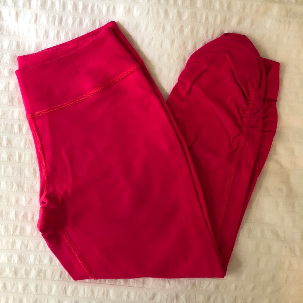 Hot Pink Beyond Yoga Capris